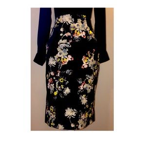 Erdem Floral Skirt